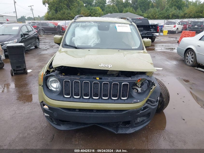 2015 Jeep Renegade Latitude VIN: ZACCJBBT0FPB66142 Lot: 40425316