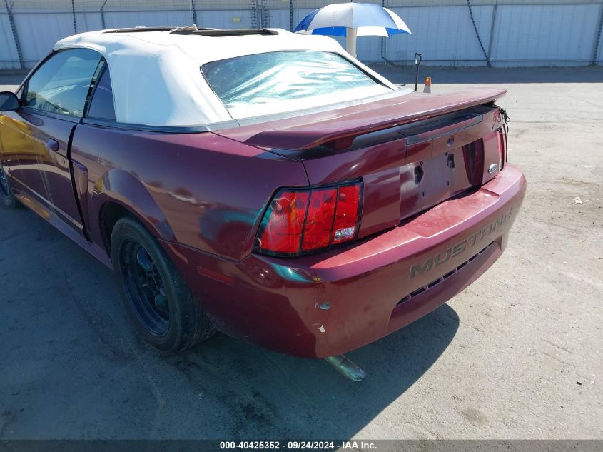 2003 Ford Mustang Deluxe VIN: 1FAFP44453F439907 Lot: 40425352