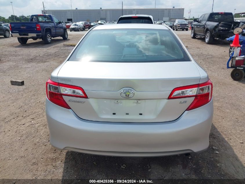 2013 Toyota Camry Le VIN: 4T4BF1FK0DR306444 Lot: 40425356