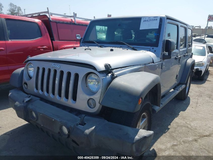 2016 Jeep Wrangler Unlimited Sport VIN: 1C4BJWDG4GL138147 Lot: 40425359