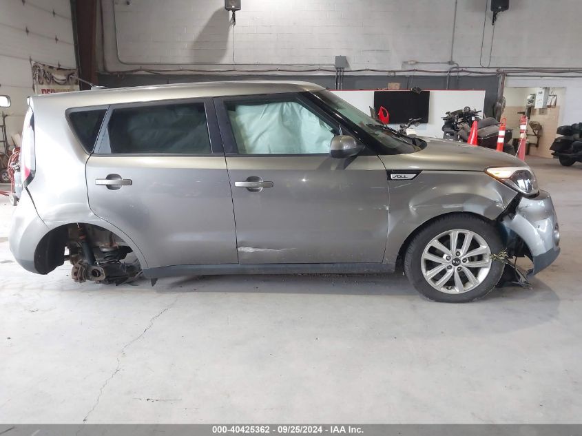 2018 Kia Soul + VIN: KNDJP3A54J7518844 Lot: 40425362