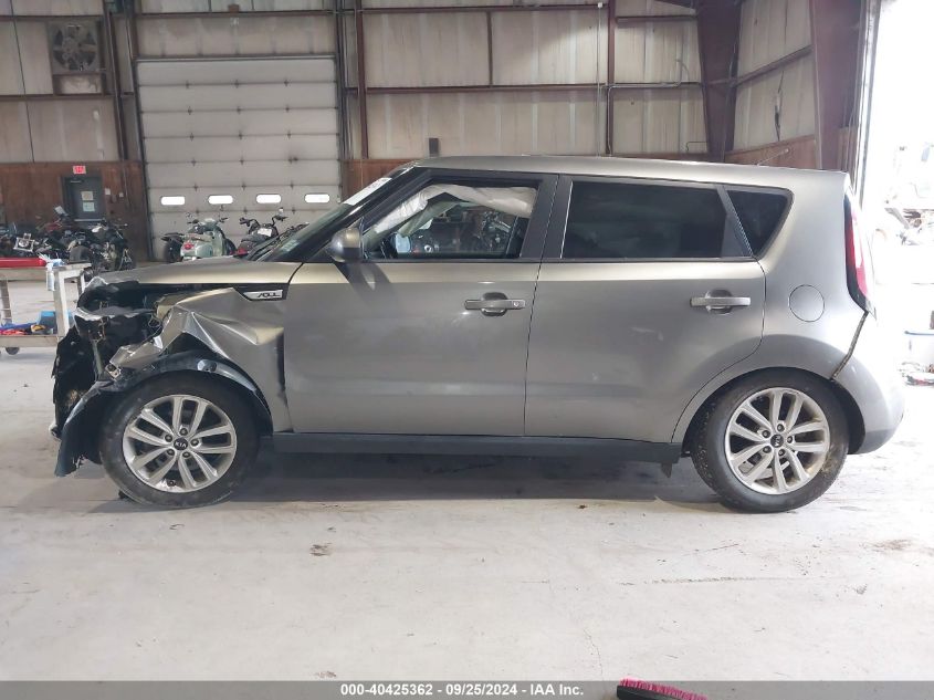 2018 Kia Soul + VIN: KNDJP3A54J7518844 Lot: 40425362