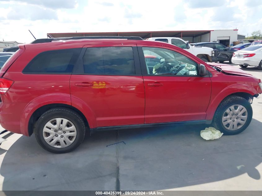 2018 Dodge Journey Se VIN: 3C4PDCAB8JT241538 Lot: 40425399