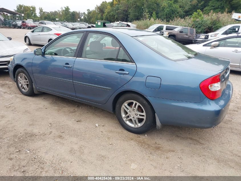 2003 Toyota Camry Le VIN: 4T1BE30K23U729168 Lot: 40425436