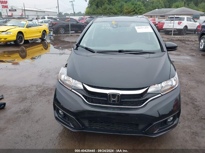 2019 Honda Fit Exl VIN: 3HGGK5H9XKM718746 Lot: 40425445