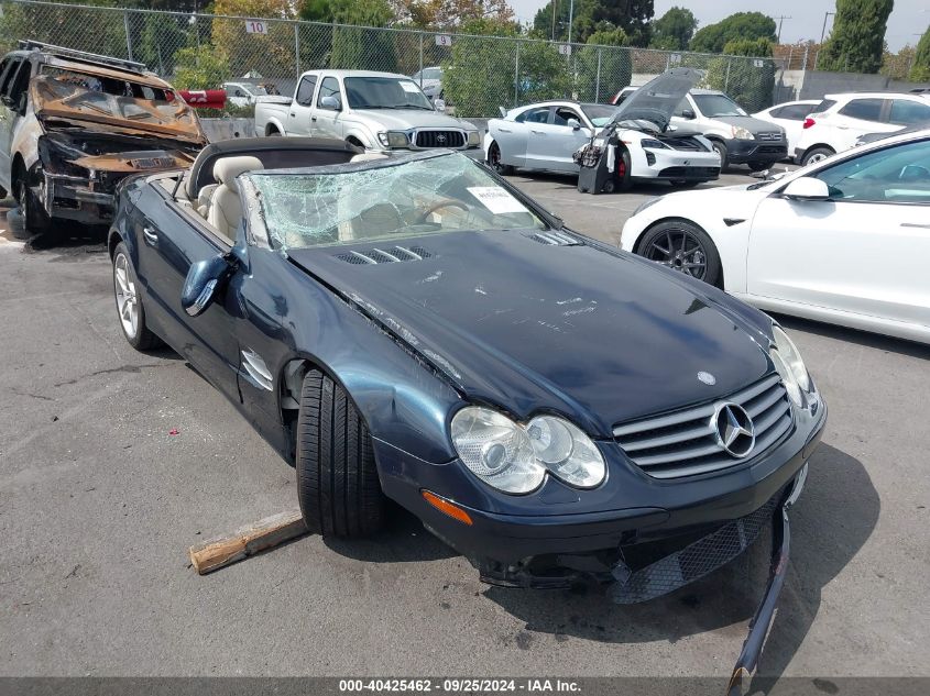 WDBSK75F25F100824 2005 Mercedes-Benz Sl 500