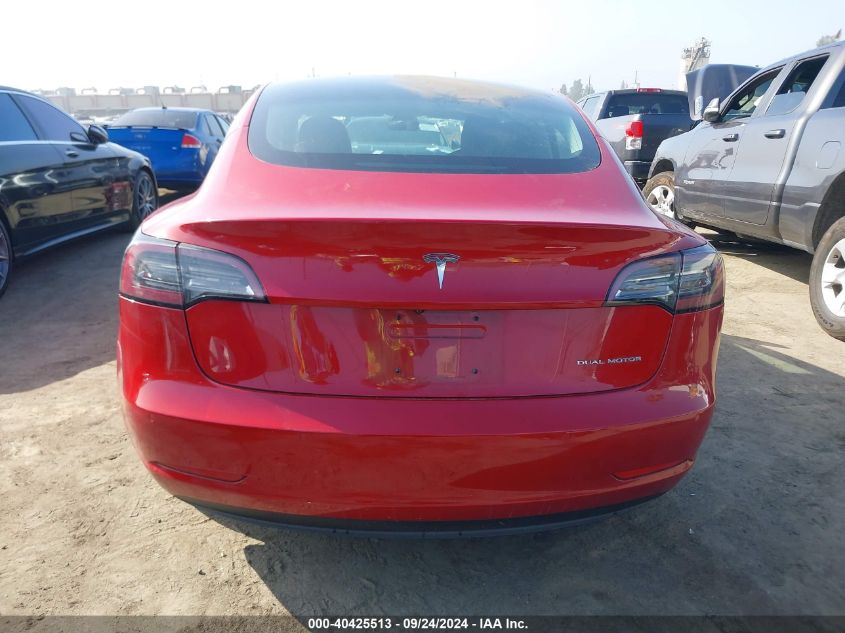 2018 Tesla Model 3 Long Range/Performance VIN: 5YJ3E1EB6JF084973 Lot: 40425513