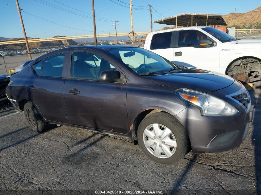 2015 Nissan Versa 1.6 S+ VIN: 3N1CN7AP9FL813340 Lot: 40425519