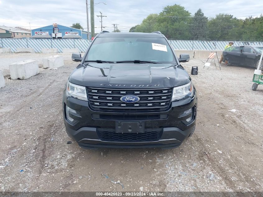 1FM5K7D86HGD10760 2017 Ford Explorer Xlt