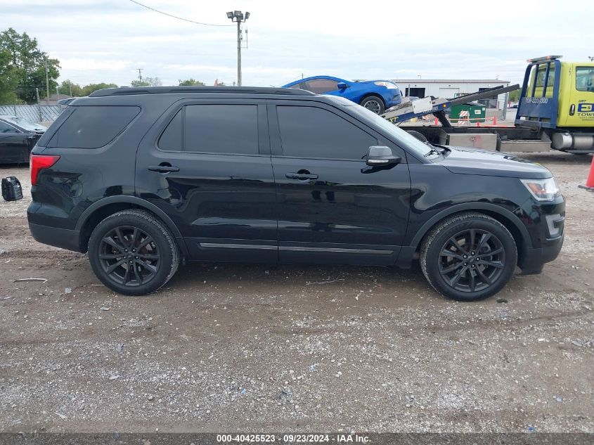 1FM5K7D86HGD10760 2017 Ford Explorer Xlt