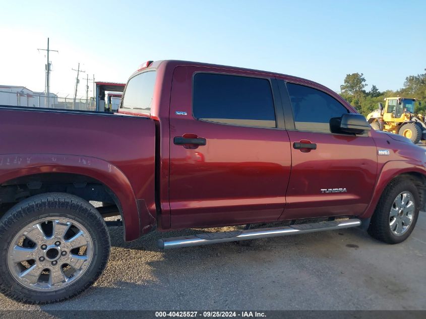 2008 Toyota Tundra Sr5 5.7L V8 VIN: 5TFEV54108X065196 Lot: 40425527