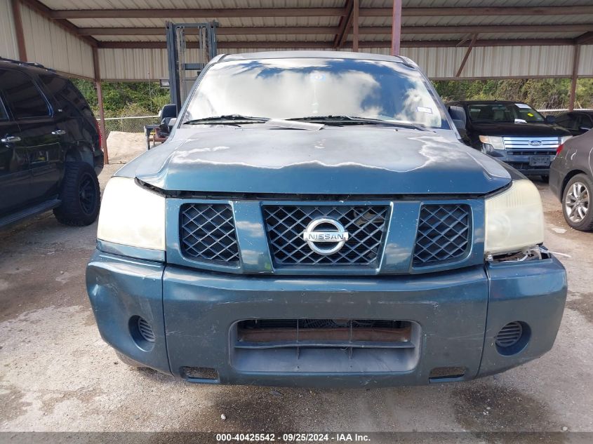 2006 Nissan Titan Xe VIN: 1N6AA07A06N503827 Lot: 40425542