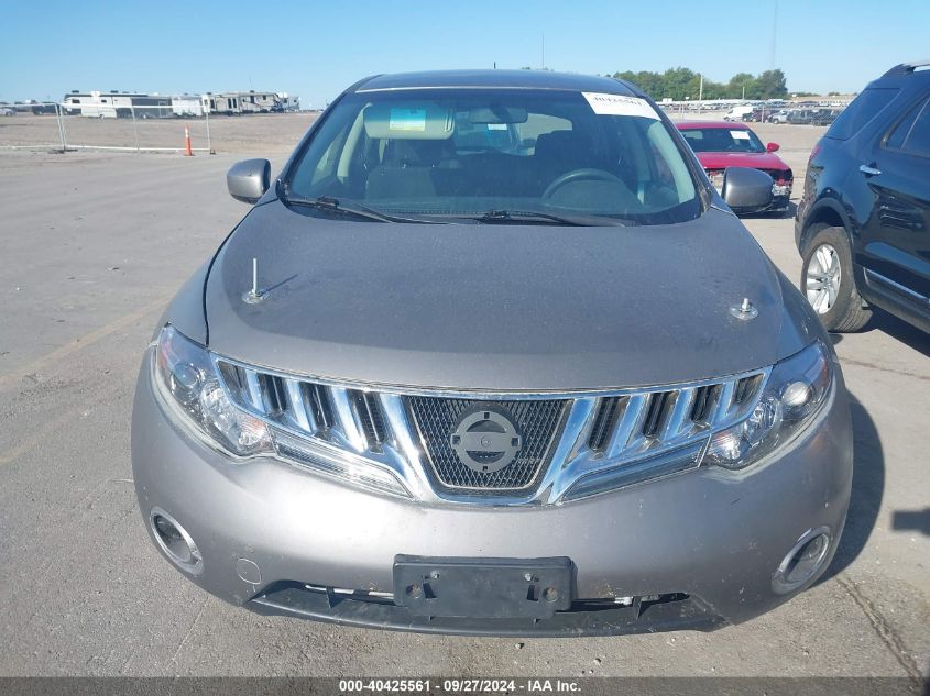 2009 Nissan Murano S VIN: JN8AZ18W99W116420 Lot: 40425561