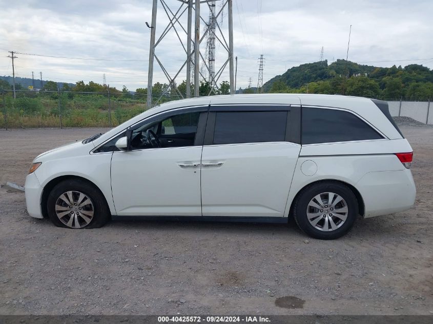 2015 Honda Odyssey Ex-L VIN: 5FNRL5H62FB014710 Lot: 40425572