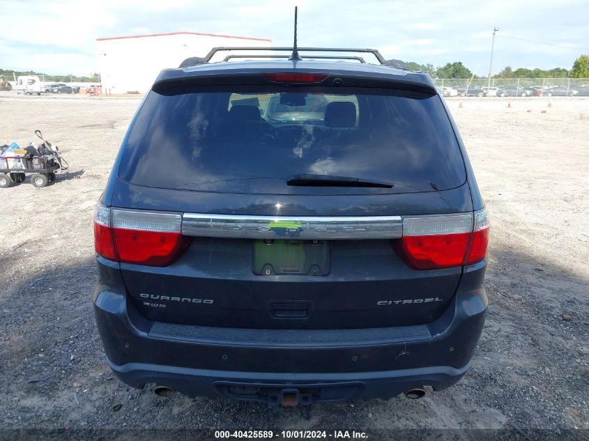 1D4SE5GT9BC593725 2011 Dodge Durango Citadel