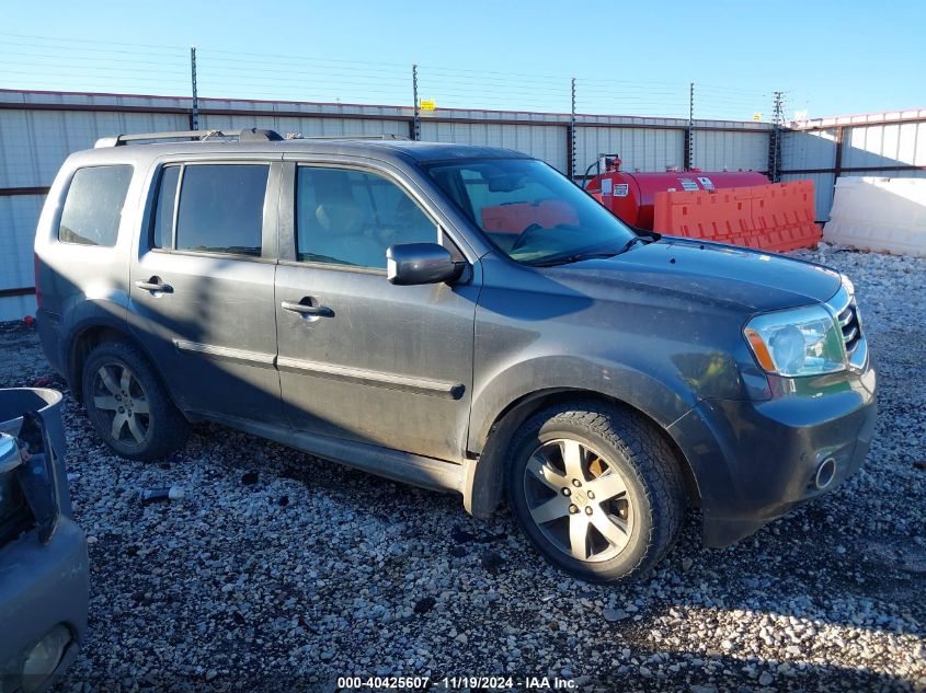 2013 Honda Pilot Touring VIN: 5FNYF3H93DB024547 Lot: 40425607