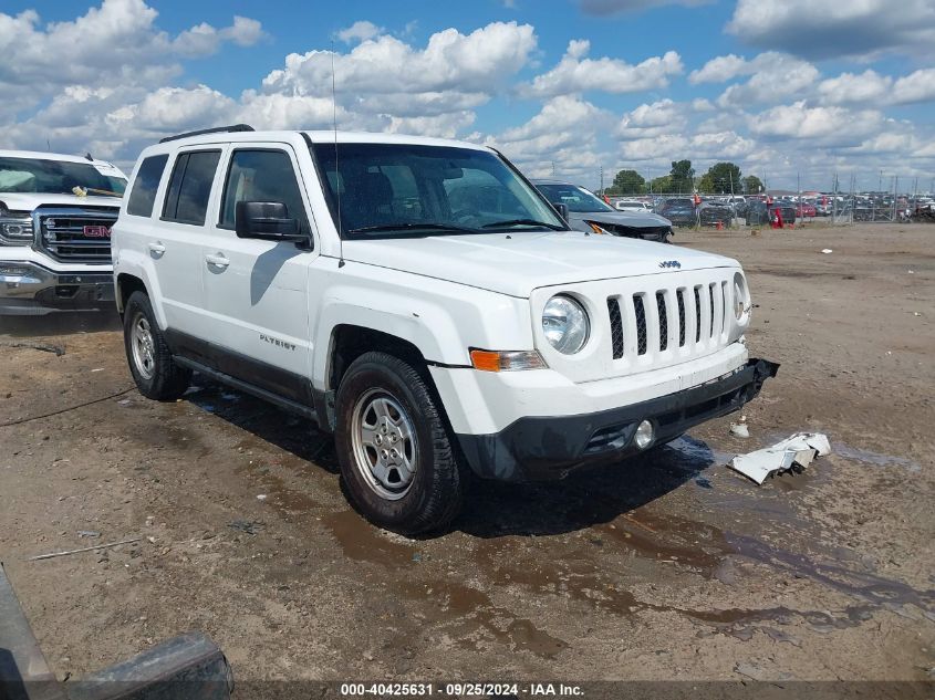 2015 Jeep Patriot, Sport