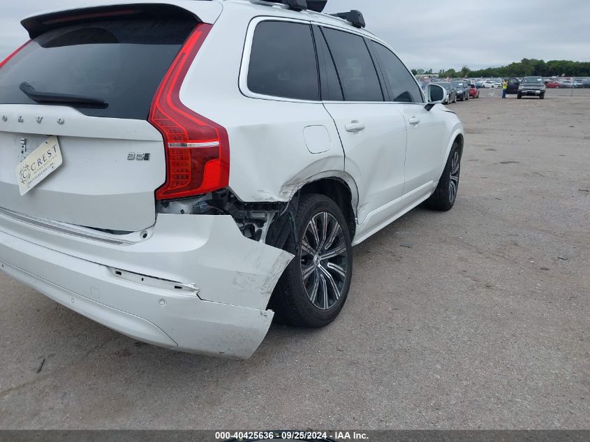 2023 Volvo Xc90 B5 Core VIN: YV4L12PKXP1965561 Lot: 40425636