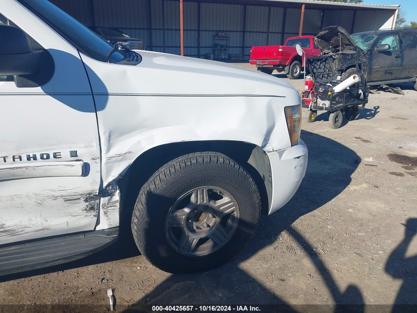 2007 Chevrolet Tahoe Ls VIN: 1GNFC13C97R266109 Lot: 40425657