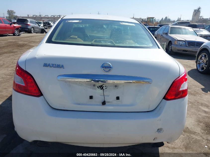 1N4AA5AP1AC806252 2010 Nissan Maxima 3.5 S