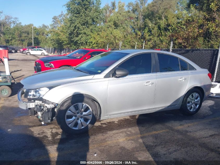 1G1PC5SHXC7343330 2012 Chevrolet Cruze Ls