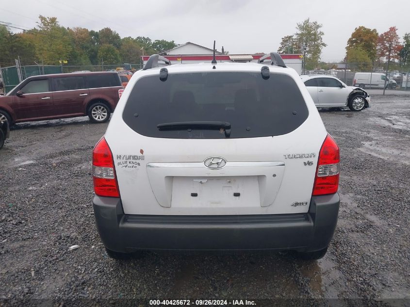 2008 Hyundai Tucson Limited V6/Se VIN: KM8JN72D98U799243 Lot: 40425672