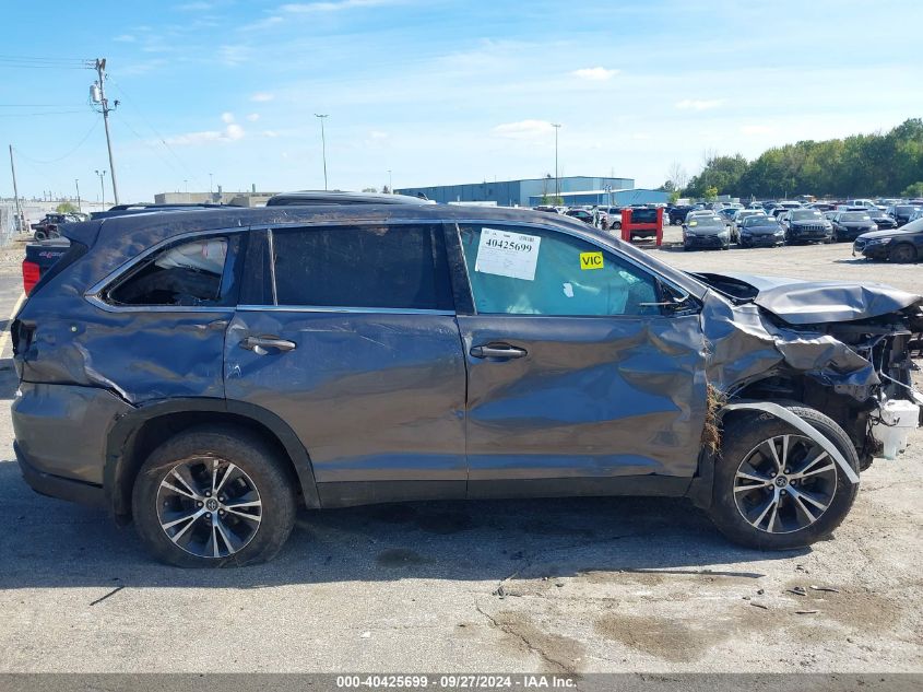 2019 Toyota Highlander Le VIN: 5TDBZRFHXKS977193 Lot: 40425699