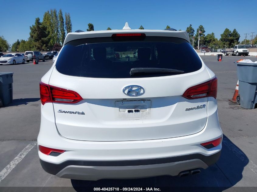 2017 Hyundai Santa Fe Sport 2.0T VIN: 5XYZU4LA7HG496721 Lot: 40425710