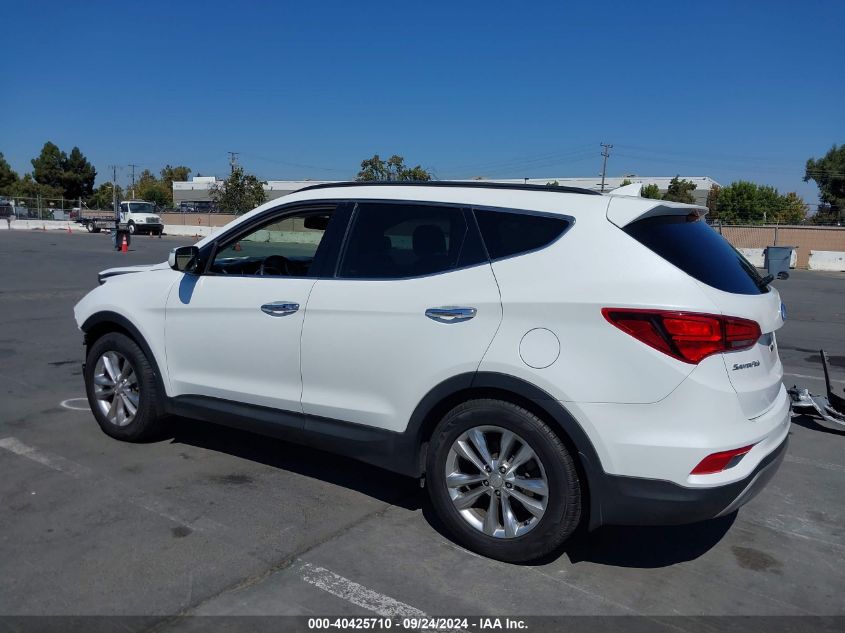 2017 HYUNDAI SANTA FE SPORT 2.0T - 5XYZU4LA7HG496721