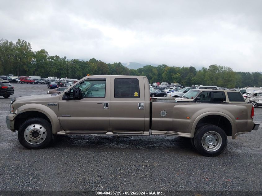 2005 Ford F450 Super Duty VIN: 1FDXW46P45EA86850 Lot: 40425729