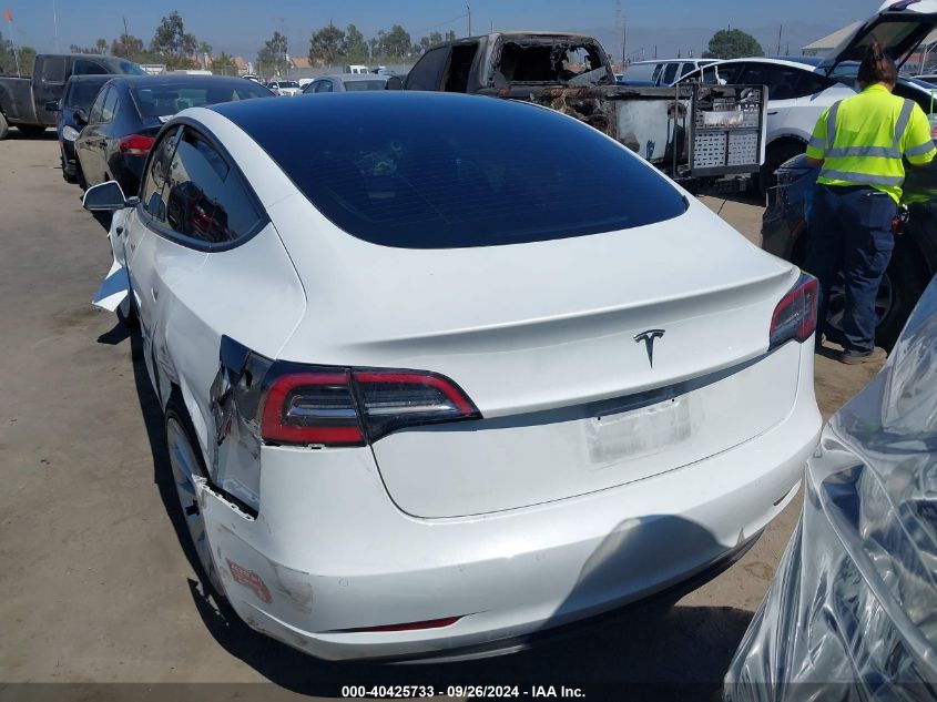 2022 Tesla Model 3 VIN: 5YJ3E1EA8NF157662 Lot: 40425733