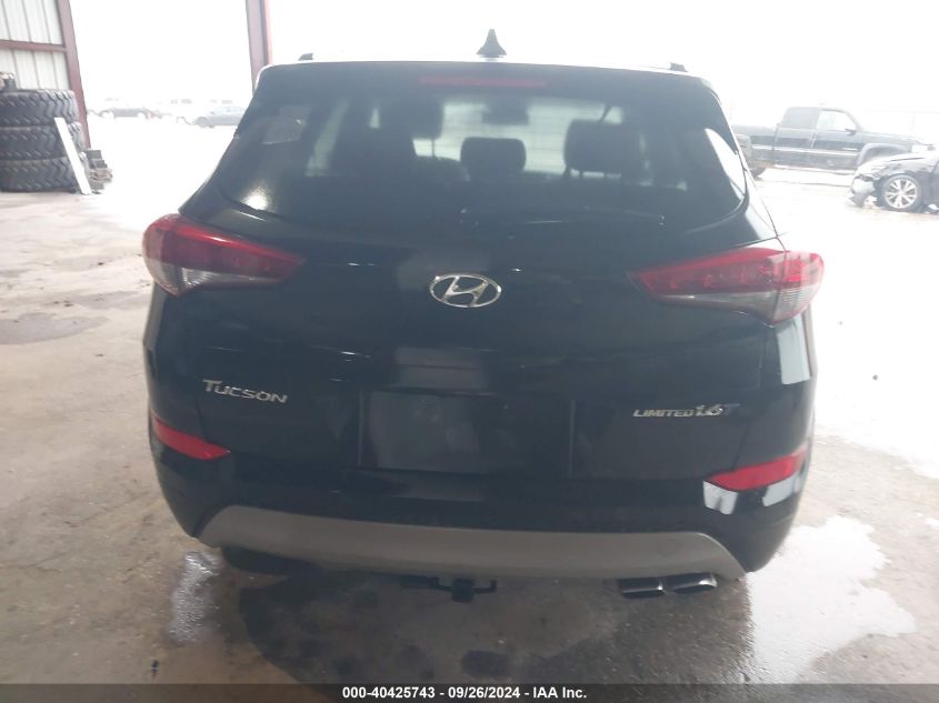 KM8J33A25JU683378 2018 Hyundai Tucson Limited/Sport And Eco/Se