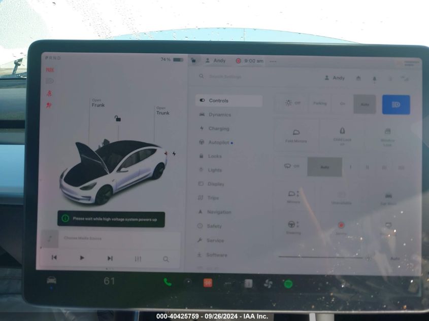 5YJ3E1EBXKF494662 2019 TESLA MODEL 3 - Image 19