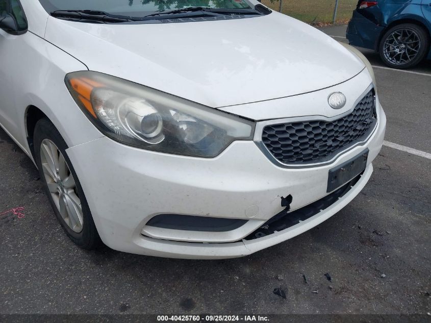 2014 Kia Forte Lx VIN: KNAFX4A63E5056229 Lot: 40425760