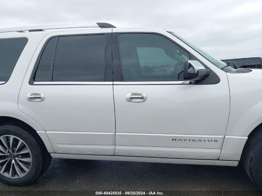 2015 Lincoln Navigator VIN: 5LMJJ2HT9FEJ02302 Lot: 40425835