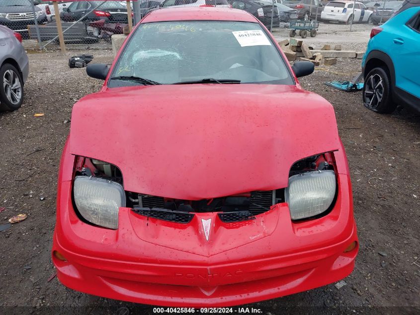 2000 Pontiac Sunfire Se VIN: 1G2JB5244Y7285109 Lot: 40425846