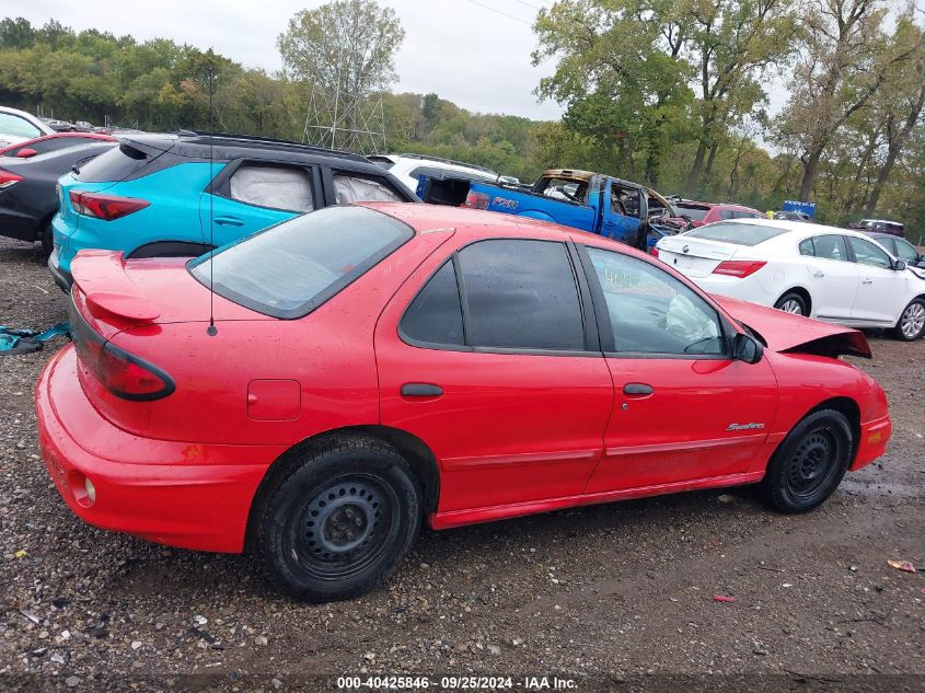 2000 Pontiac Sunfire Se VIN: 1G2JB5244Y7285109 Lot: 40425846