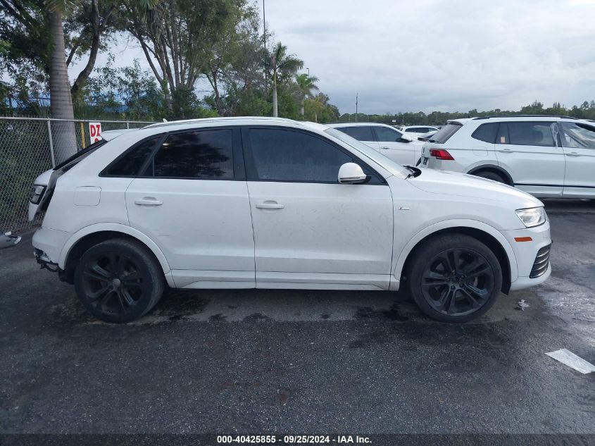 2018 Audi Q3 2.0T Premium/2.0T Sport Premium VIN: WA1BCCFS7JR007593 Lot: 40425855