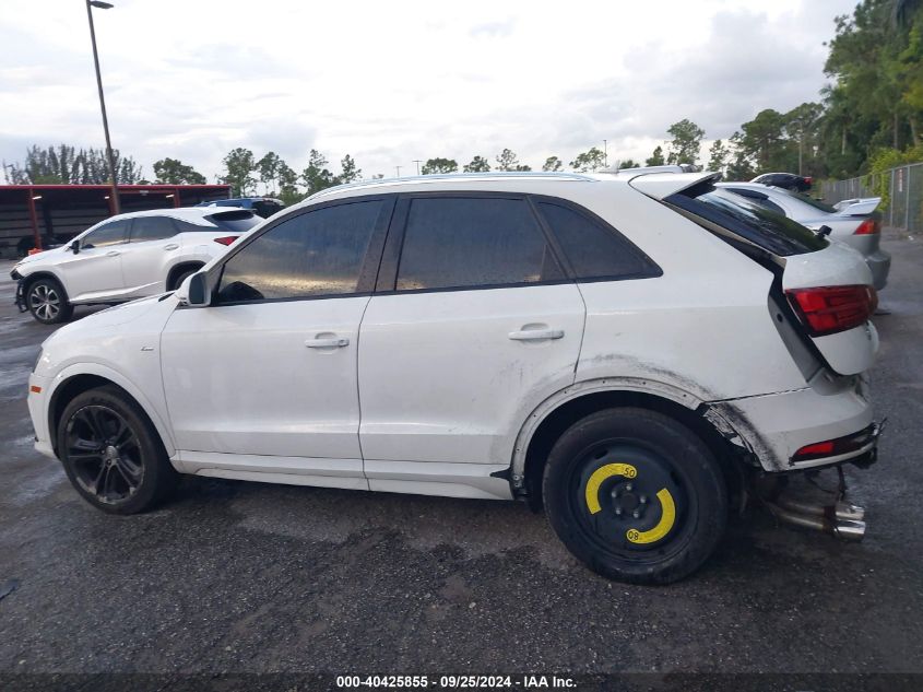 2018 Audi Q3 2.0T Premium/2.0T Sport Premium VIN: WA1BCCFS7JR007593 Lot: 40425855