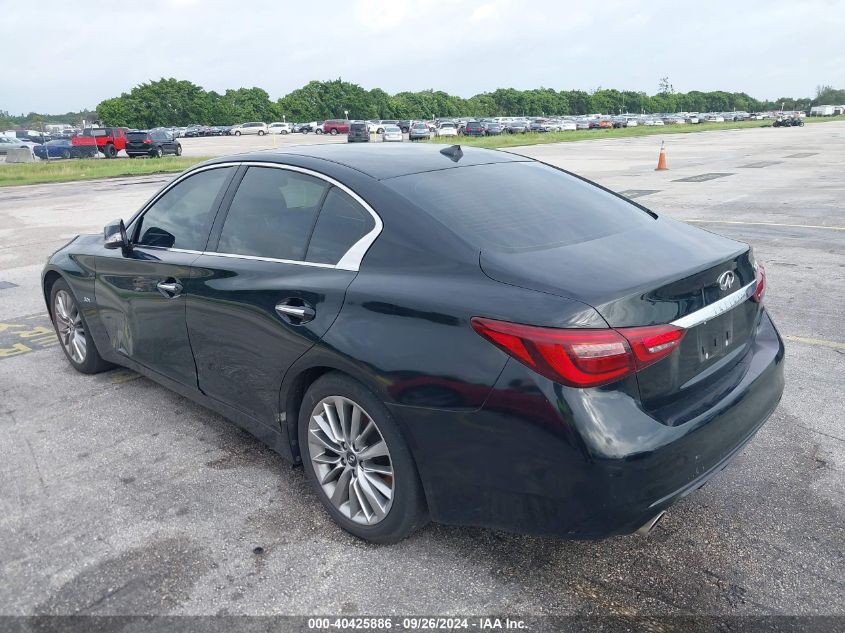 2018 Infiniti Q50 Luxe/Sport VIN: JN1EV7AP6JM354985 Lot: 40425886