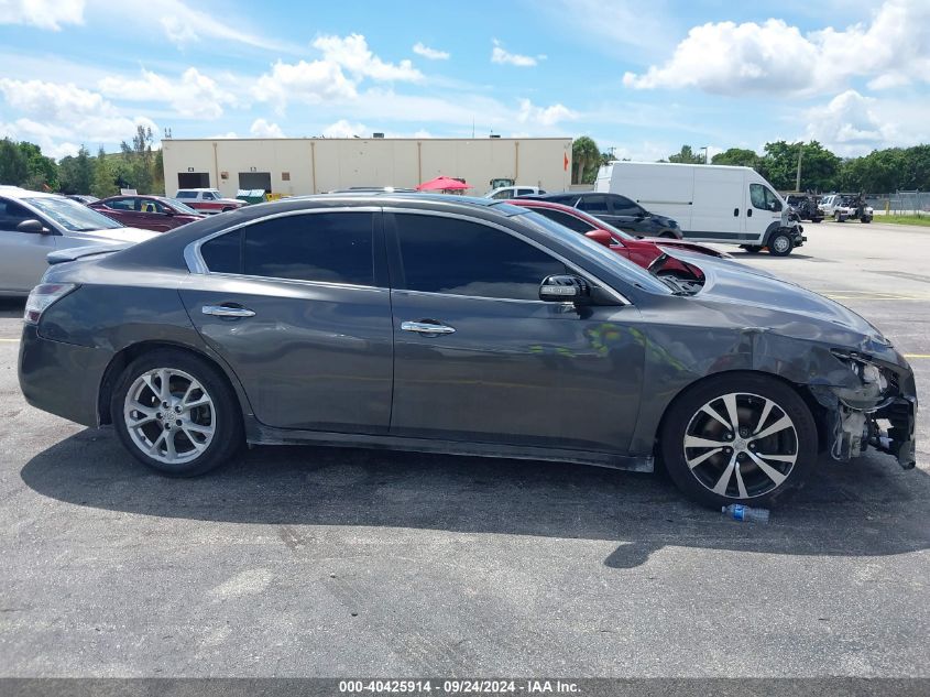 2012 Nissan Maxima S/Sv VIN: 1N4AA5APXCC857011 Lot: 40425914