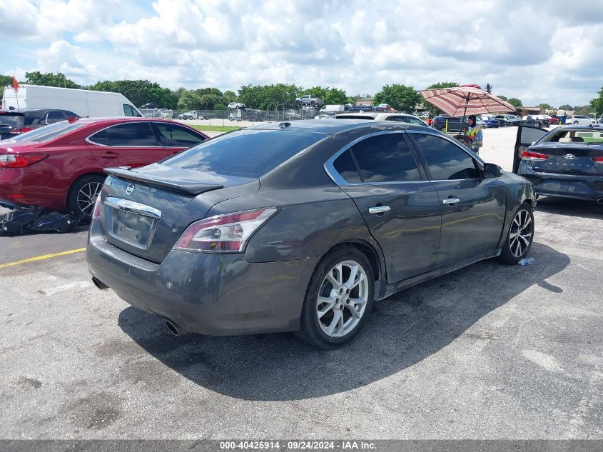 2012 Nissan Maxima 3.5 Sv VIN: 1N4AA5APXCC857011 Lot: 40425914