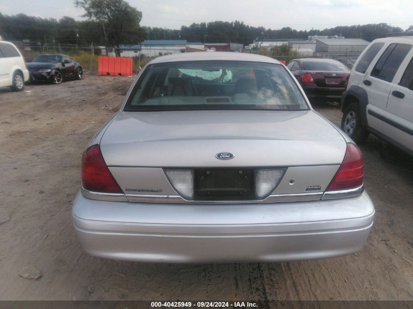 2008 Ford Crown Victoria Lx VIN: 2FAFP74VX8X107080 Lot: 40425949