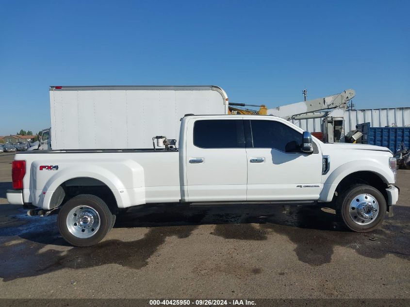 2022 Ford F-450 Platinum VIN: 1FT8W4DT8NEF04934 Lot: 40425950