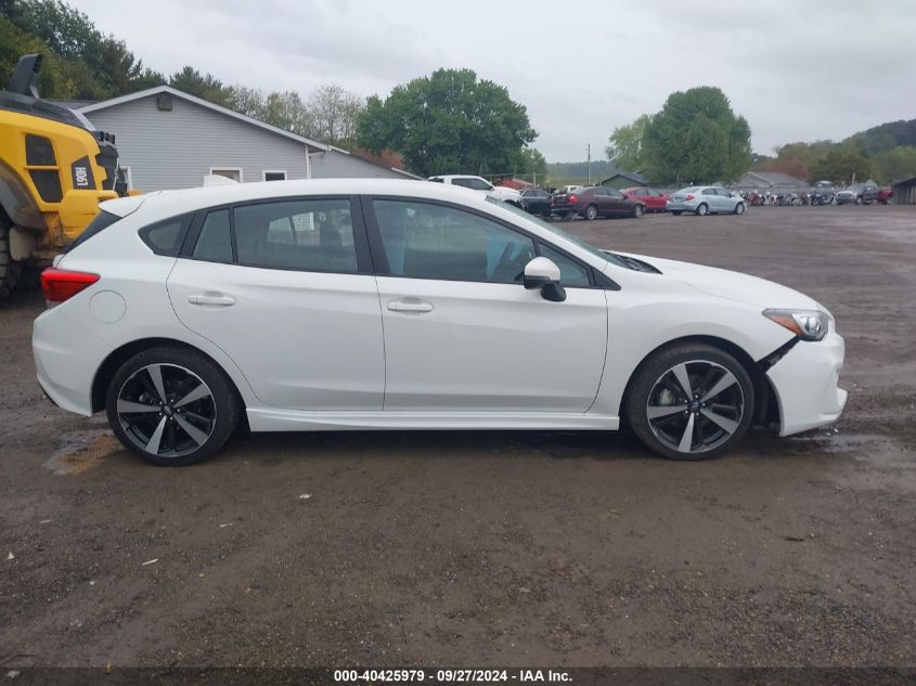 2019 Subaru Impreza 2.0I Sport VIN: 4S3GTAJ66K3757081 Lot: 40425979