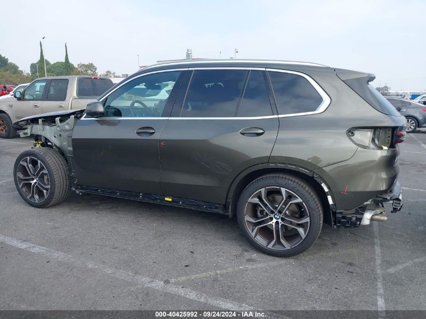 2024 BMW X5 Sdrive40I VIN: 5UX13EU08R9U72473 Lot: 40425992