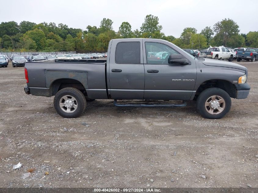 2003 Dodge Ram 2500 Slt/Laramie/St VIN: 1D7KU28D93J533761 Lot: 40426002