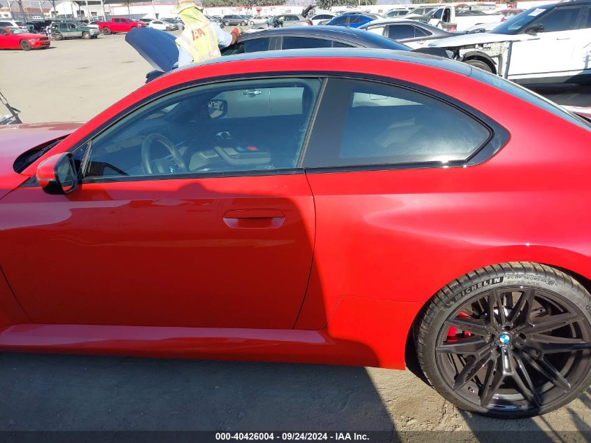 2024 BMW M2 VIN: 3MF13DM03R8E77406 Lot: 40426004