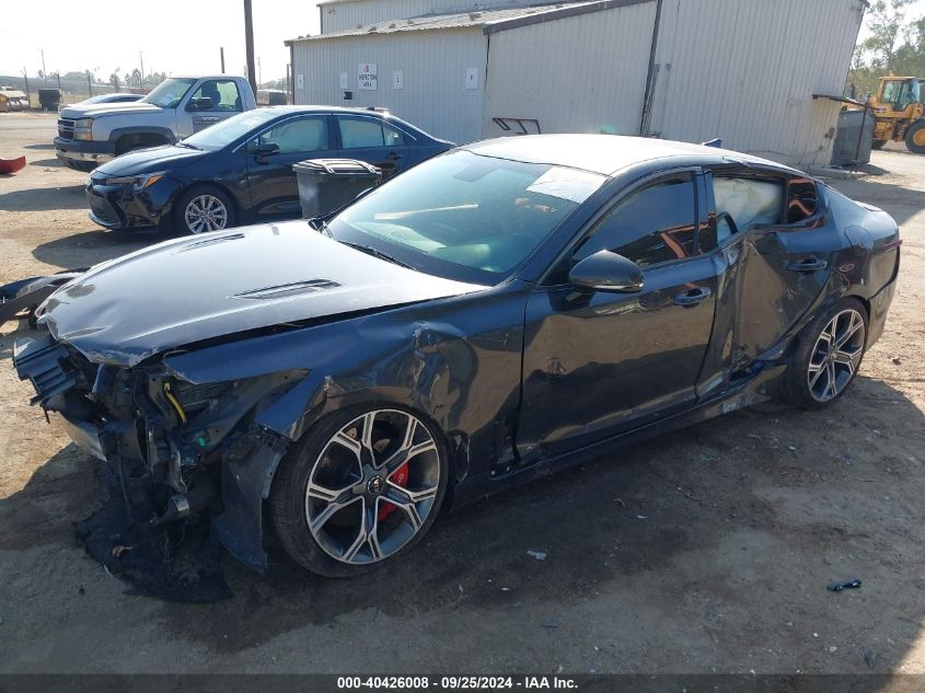 VIN KNAE35LC6J6035587 2018 KIA STINGER GT