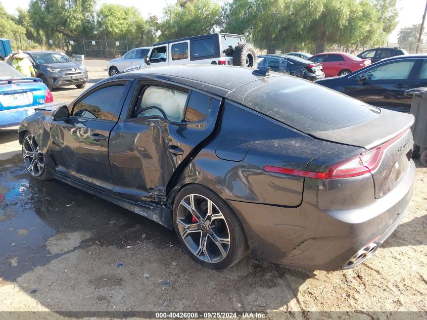 VIN KNAE35LC6J6035587 2018 KIA STINGER GT